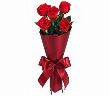 Букет 5 Красных роз Эдлесс Лав #REPLACE_PRED# Среднем Ставропольского края