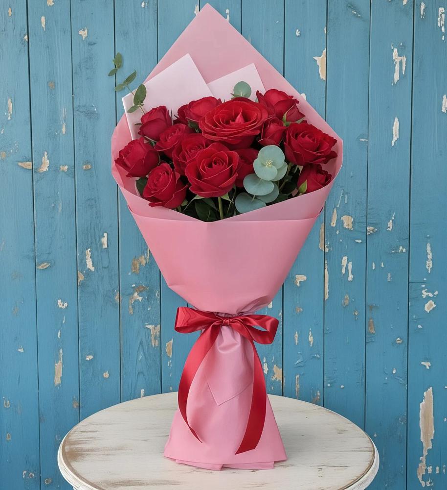 Букет цветов из: Розы в Среднем Ставропольского края