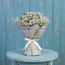 Букет цветов из:  Гипсофила в Среднем Ставропольского края