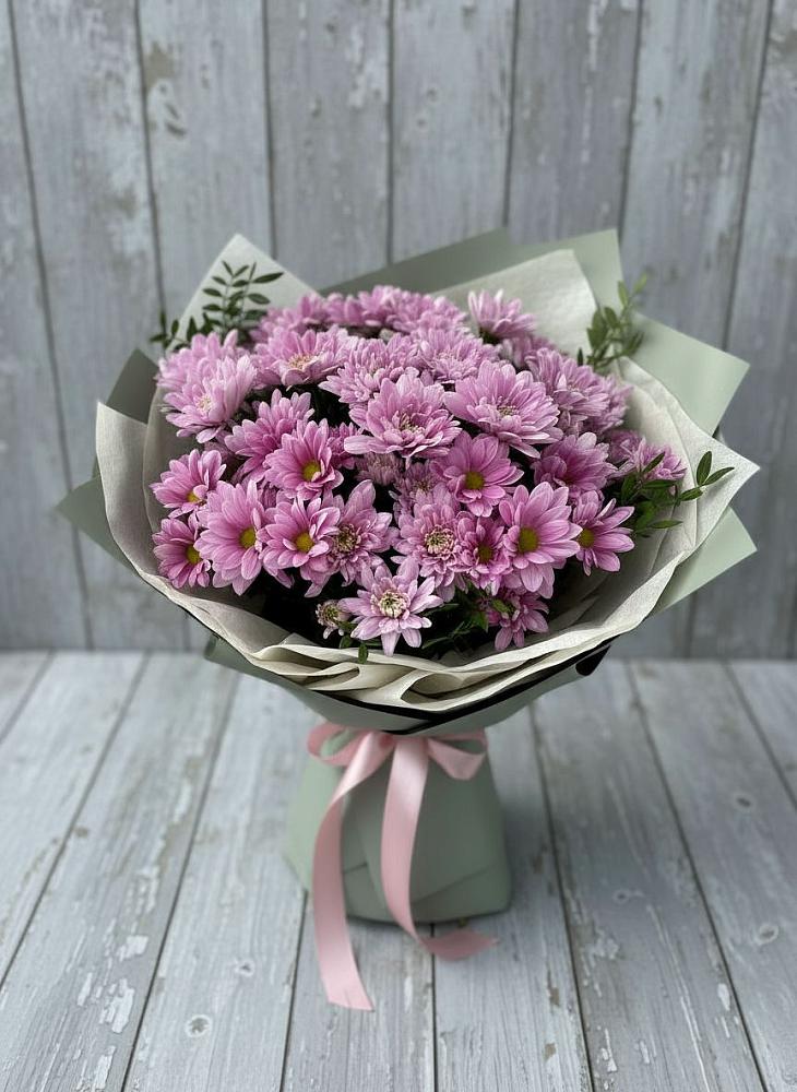 Букет цветов из: Хризантемы в Среднем Ставропольского края