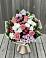 Букет цветов из: Альстромерии, Гвоздики, Розы и Хризантемы в Среднем Ставропольского края