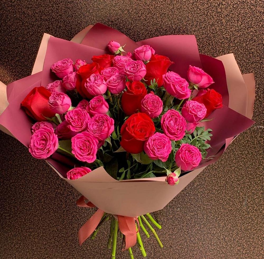 Букет В объятьях нежности в Среднем Ставропольского края