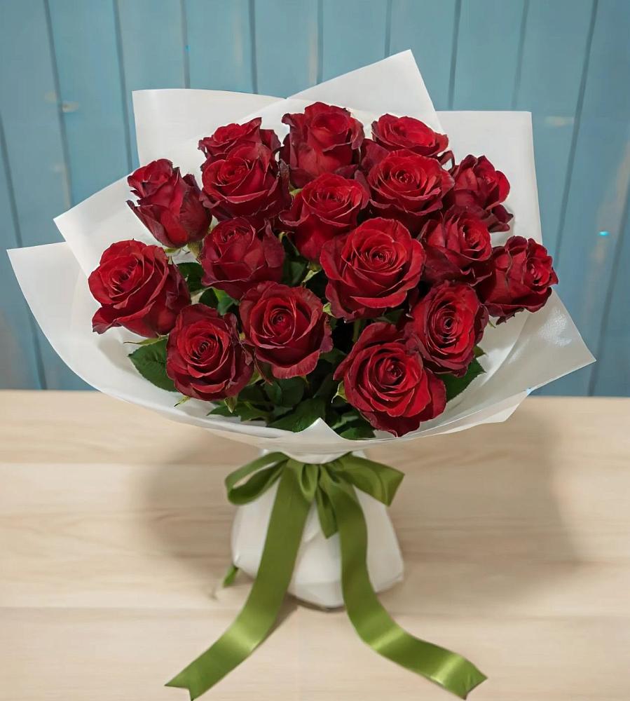 Букет Красные розы в Среднем Ставропольского края