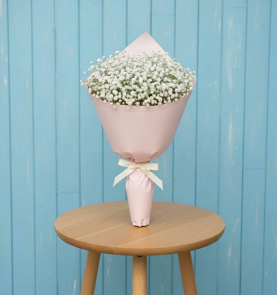 Букет цветов из: Гипсофила в Среднем Ставропольского края