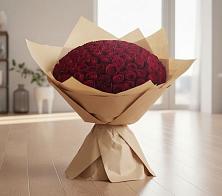 Букет 101 Красная роза в Среднем Ставропольского края