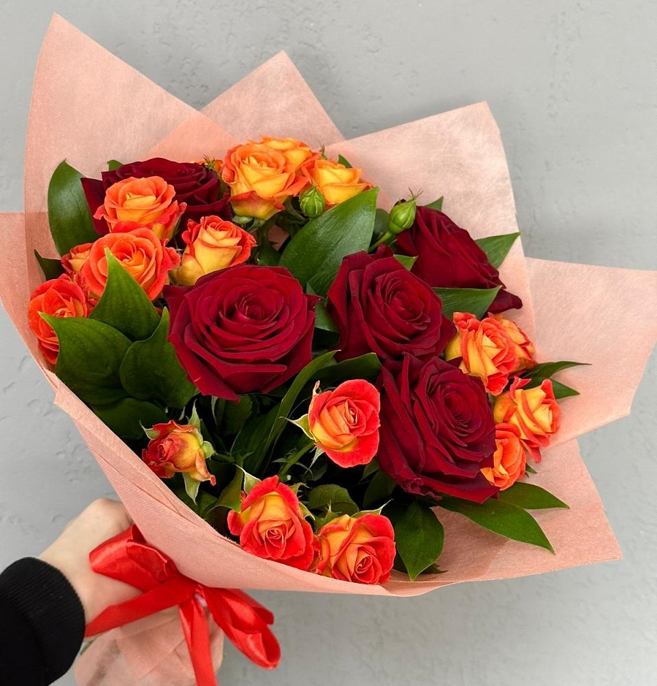 Букет Любовь и восторг в Среднем Ставропольского края