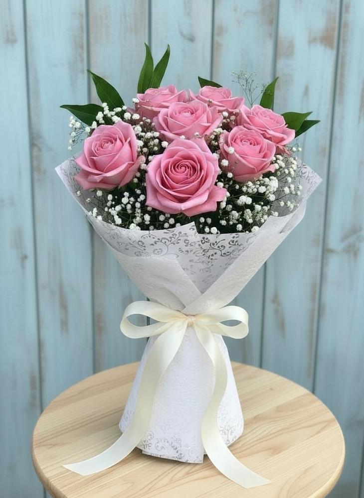 Букет цветов из: Розы в Среднем Ставропольского края