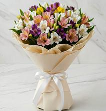 Букет цветов из:  Альстромерии в Среднем Ставропольского края