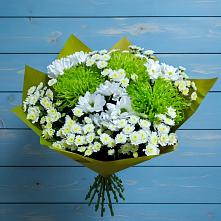 Букет цветов из:  Хризантемы в Среднем Ставропольского края