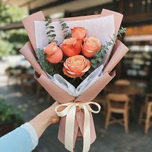 Букет цветов из:  Розы в Среднем Ставропольского края