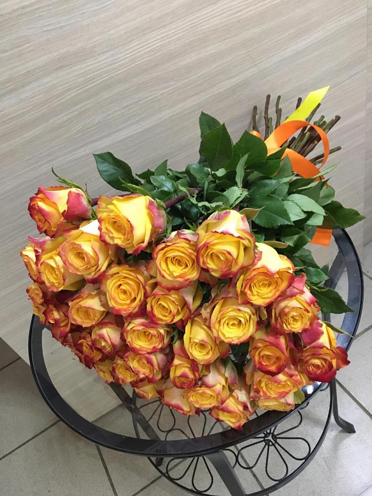 Букет Желтые розы в Среднем Ставропольского края