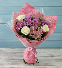 Букет цветов из:  Герберы #REPLACE_PRED# Среднем Ставропольского края