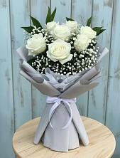 Букет цветов из:  Розы в Среднем Ставропольского края