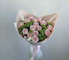 Букет цветов из:  Розы и Хризантемы в Среднем Ставропольского края
