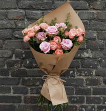 Букет цветов из:  Розы в Среднем Ставропольского края