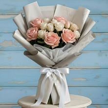 Букет цветов из:  Розы в Среднем Ставропольского края