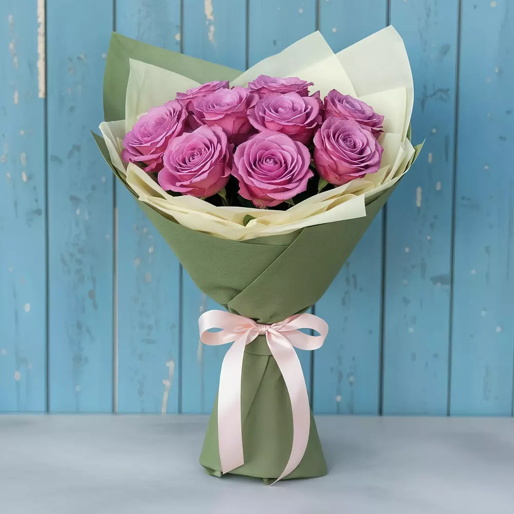 Букет Розы Фёрст Леди в Среднем Ставропольского края