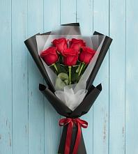 Букет цветов из:  Розы #REPLACE_PRED# Среднем Ставропольского края