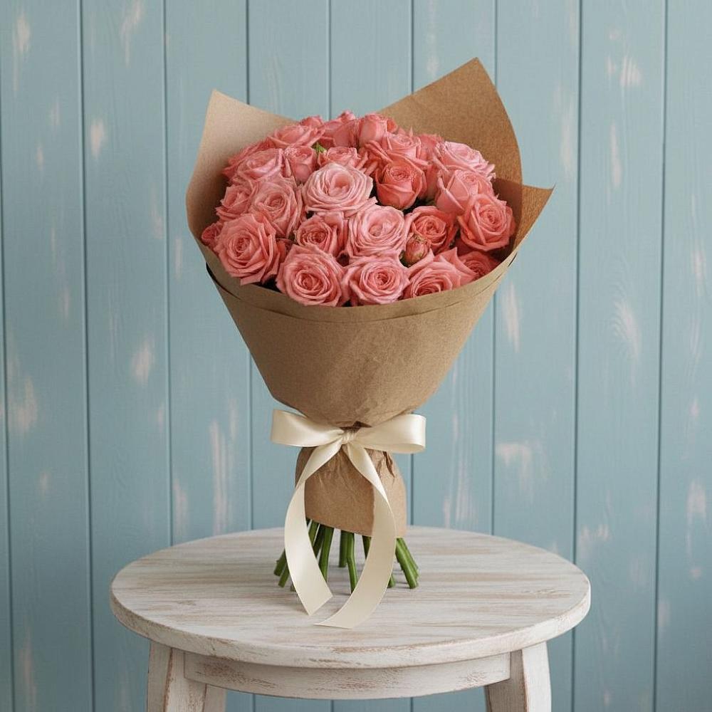 Букет цветов из: Розы в Среднем Ставропольского края