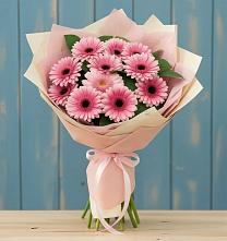 Букет цветов из:  Герберы в Среднем Ставропольского края